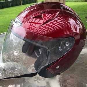 HJC IS-33 motorcycle helmet XS women youth DOT red